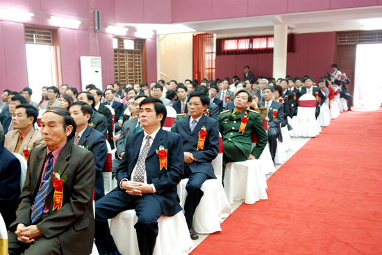 Lễ kỷ niệm 65 năm ngày thành lập trường và đón nhận Huân chương độc lập hạng Nhất lần thứ 2