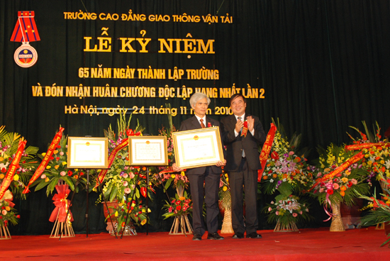 Lễ kỷ niệm 65 năm ngày thành lập trường và đón nhận Huân chương độc lập hạng Nhất lần thứ 2