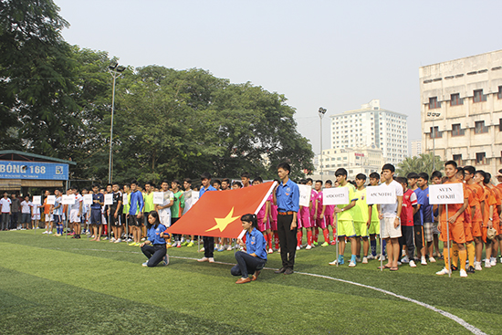 Giải bóng đá nam sinh viên ngành Cơ khí năm học 2014-2015