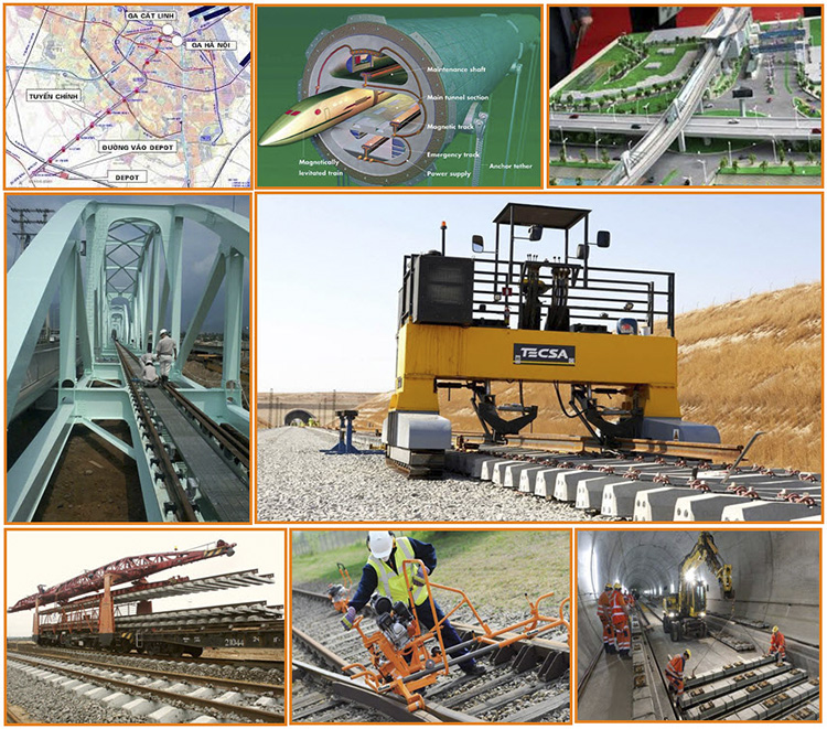 Chuyên ngành Công nghệ Kỹ thuật xây dựng Cầu đường sắt