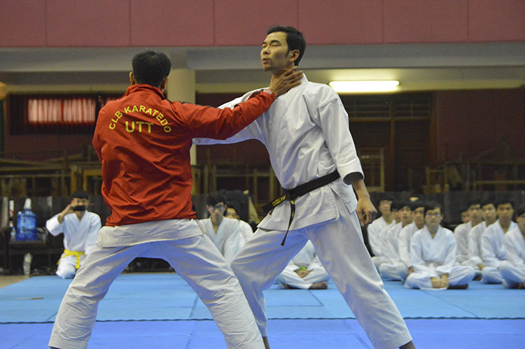 Chương trình Giao lưu, biểu diễn Võ thuật Karatedo giữa Sinh viên Đại học Công nghệ GTVT và các Võ sư Nhật Bản năm 2015