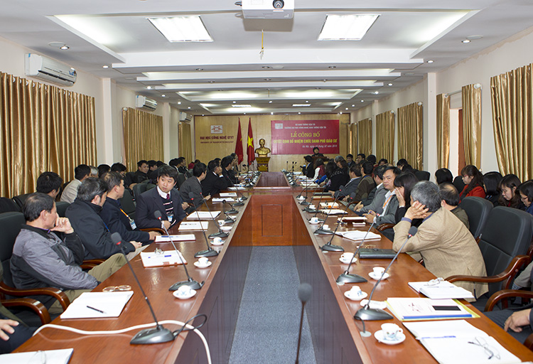 Lễ công bố Quyết định bổ nhiệm chức danh Phó Giáo sư năm 2015