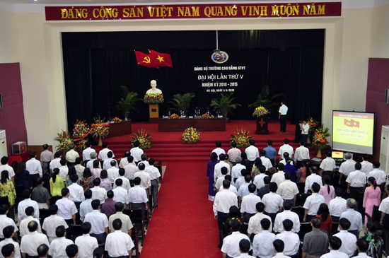 Đại hội Đảng bộ lần thứ V trường Cao đẳng GTVT