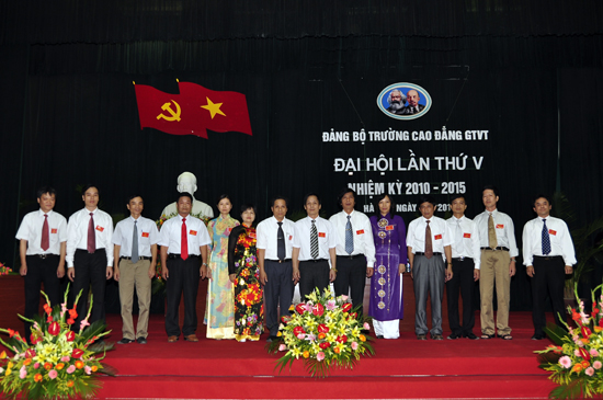 Đại hội Đảng bộ lần thứ V trường Cao đẳng GTVT