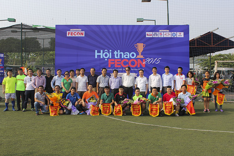 Đoàn thể thao UTT tham gia hội thao FECON OPEN CUP 2015