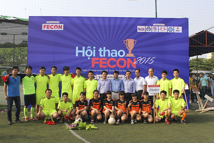 Đoàn thể thao UTT tham gia hội thao FECON OPEN CUP 2015