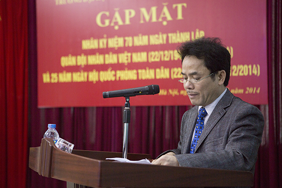 Họp mặt truyền thống nhân Kỷ niệm 70 năm ngày thành lập QĐND Việt Nam 22/12