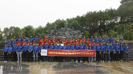 Tuổi trẻ UTT với hành trình tri ân các anh hùng liệt sỹ