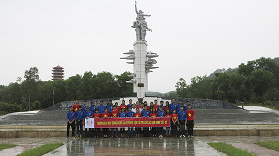 Tuổi trẻ UTT với hành trình tri ân các anh hùng liệt sỹ