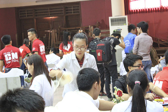 Hiến máu tình nguyện vì nạn nhân tai nạn giao thông