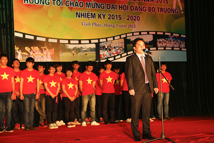 Hội diễn văn nghệ Chào mừng Tháng Thanh niên năm 2015 tại Cơ sở đào tạo Vĩnh Phúc
