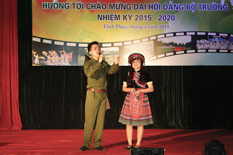 Hội diễn văn nghệ Chào mừng Tháng Thanh niên năm 2015 tại Cơ sở đào tạo Vĩnh Phúc