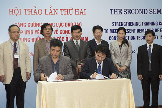 Hội thảo tăng cường năng lực đào tạo đáp ứng yêu cầu về công nghệ xây dựng đường cao tốc ở Việt Nam lần 2 năm 2014