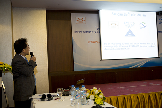 Hội thảo quốc gia về Dự thảo tiêu chuẩn khí thải mới và lộ trình thực hiện đối với các phương tiện giao thông cơ giới đường bộ lắp động cơ diesel đang lưu hành tại Việt Nam