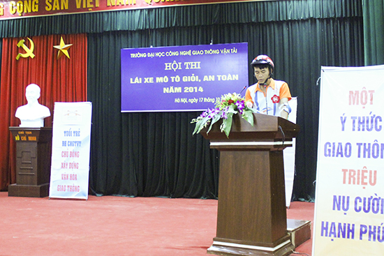 Hội thi lái xe mô tô giỏi, an toàn năm 2014