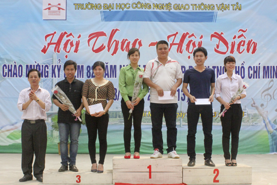 Hội thao Hội diễn Đại học Công nghệ GTVT 2013