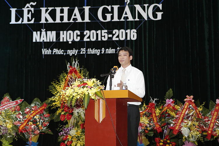 Lễ khai giảng năm học mới, Bộ trưởng Đinh La Thăng