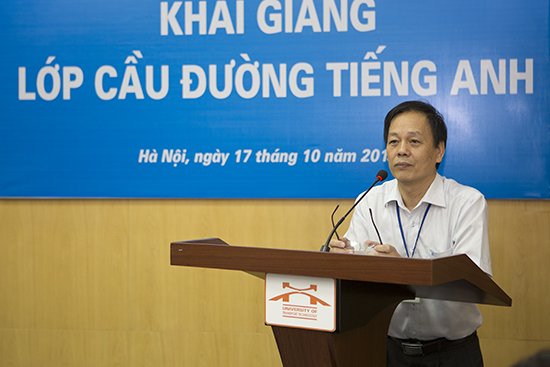 Khai giảng Lớp cầu đường tiếng anh khóa 65