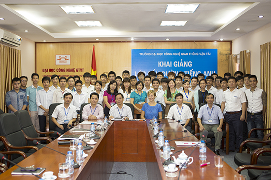 Khai giảng Lớp cầu đường tiếng anh khóa 65