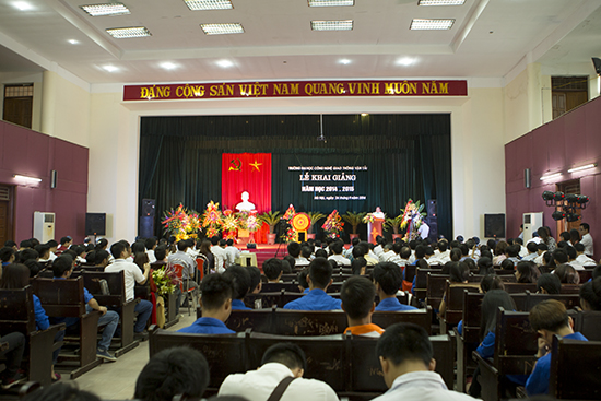 Khai giảng năm học mới 2014 - 2015