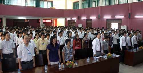 Lễ khai giảng năm học 2010-2011 trường Cao đẳng GTVT