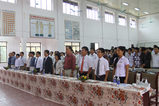 Lễ khai giảng năm học 2011 - 2012 Đại học Công nghệ GTVT - cơ sở Thái Nguyên