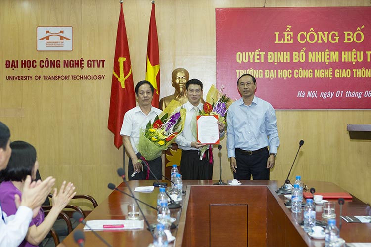 Hiệu trưởng trường đại học công nghệ gtvt nhiệm kỳ 2015-2020