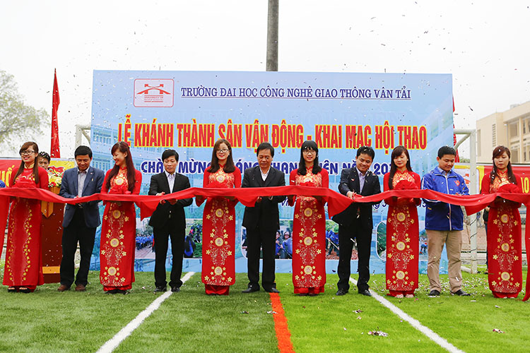 Lễ Khánh thành sân vận động - Khai mạc Hội thao chào mừng tháng Thanh niên năm 2015