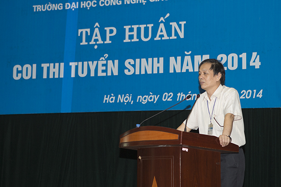 Tập huấn coi thi tuyển sinh 2014