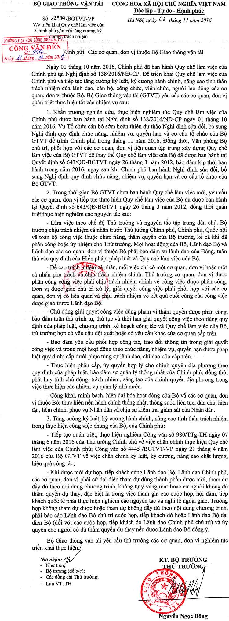 quy chế làm việc Chính phủ