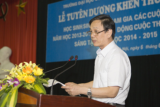 Tuyên dương khen thưởng học sinh sinh viên 2014