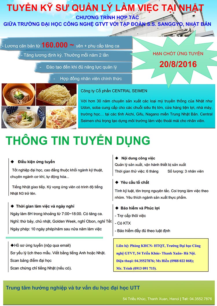 việc làm tại nhật