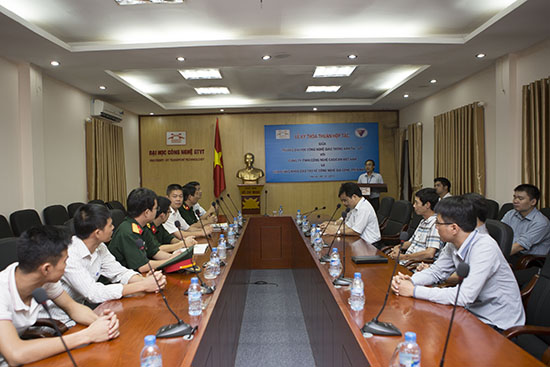 Lễ ký kết hợp tác giữa UTT và CadCam Việt nam