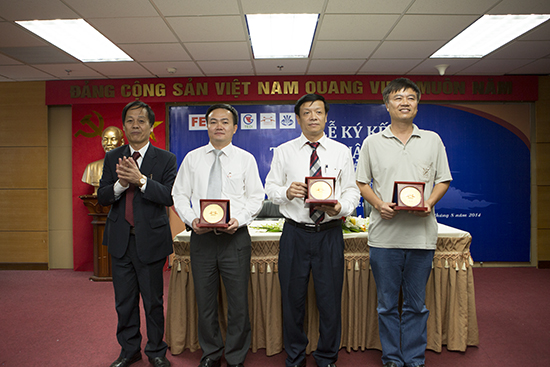 Ký kết hợp tác giữa FECON UTT và TEDI 2014