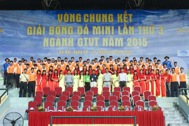 Vòng Chung kết giải bóng đá Mini toàn quốc ngành GTVT năm 2015 chính thức khai mạc