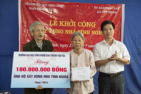 Xây nhà tình nghĩa tại Hưng Yên