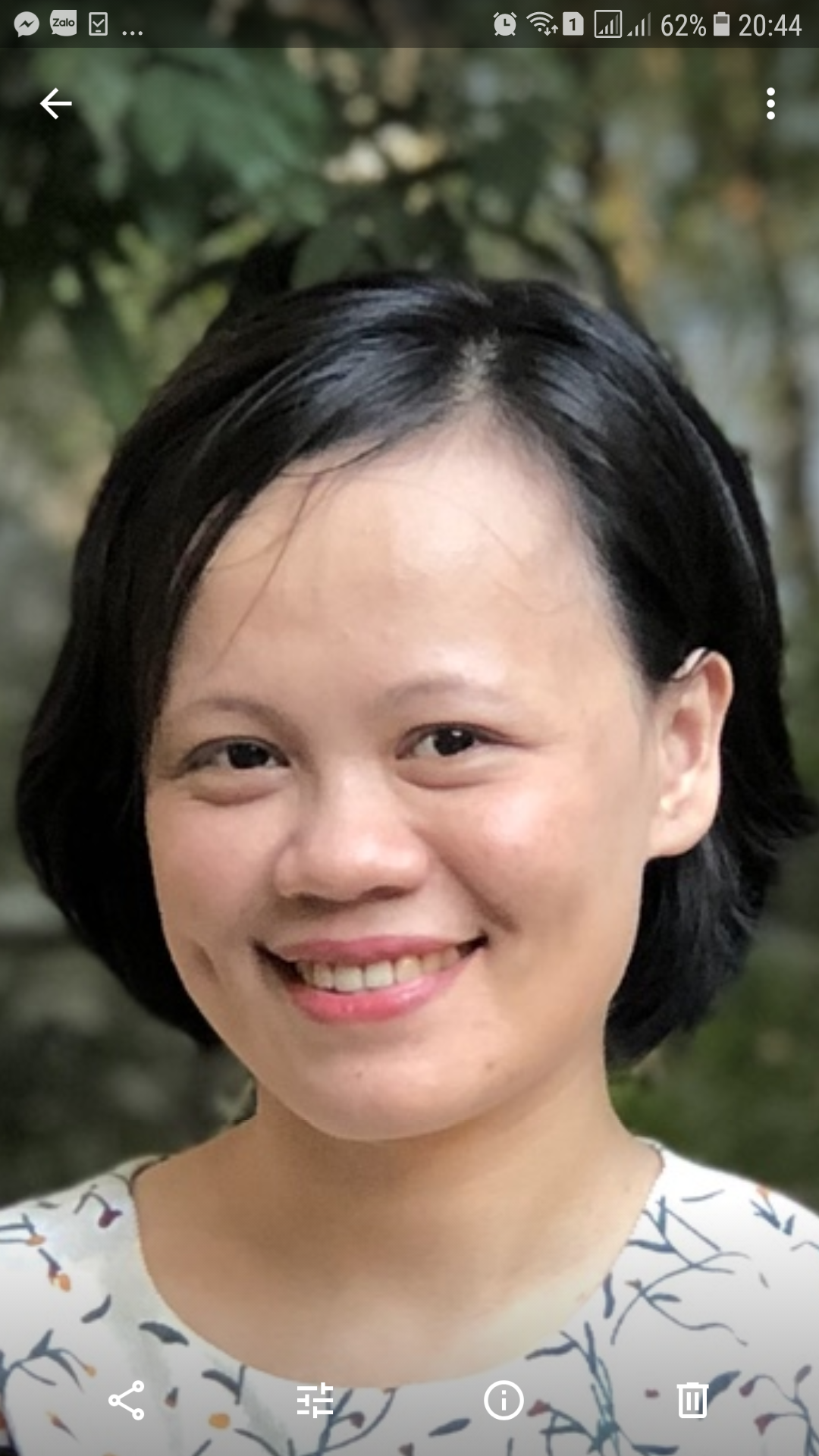 Thay đổi avatar. Nên chọn ảnh kích thước 140 x 140 Thái Thị Kim Chung