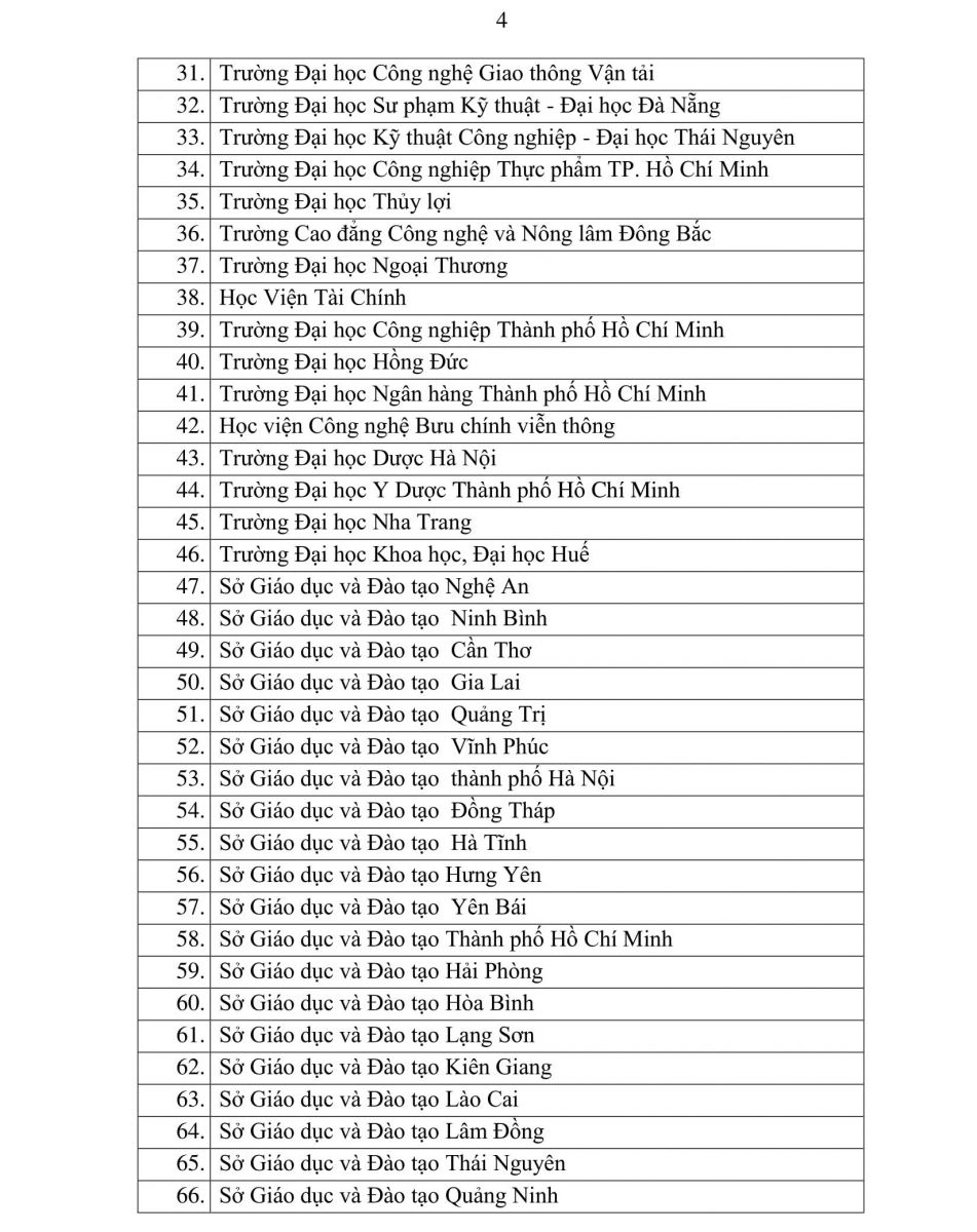 Kế hoạch chung kết cấp Bộ cuộc thi 