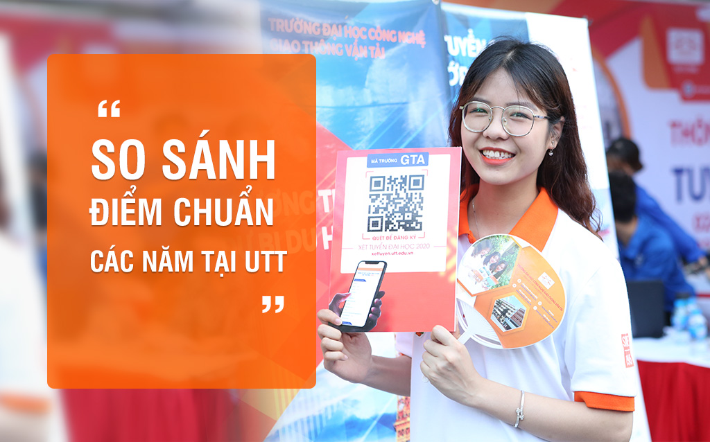 So sánh điểm chuẩn các năm của Trường Đại học Công nghệ Giao thông vận tải