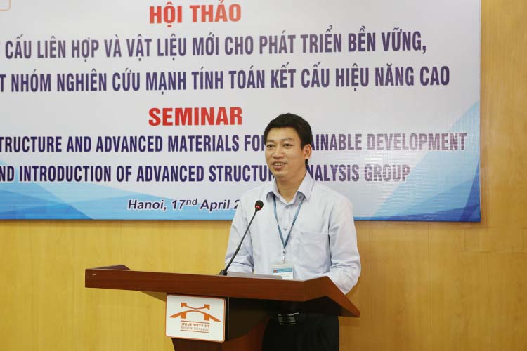 Hội thảo Kết cấu liên hợp và vật liệu mới cho phát triển bền vững