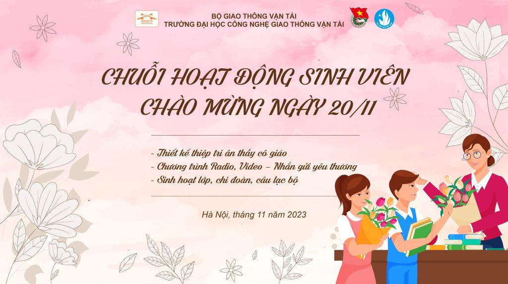 Chuỗi các hoạt động ý nghĩa chào mừng kỷ niệm 41 năm Ngày Nhà giáo Việt Nam (20/11/1982 - 20/11/2023)
