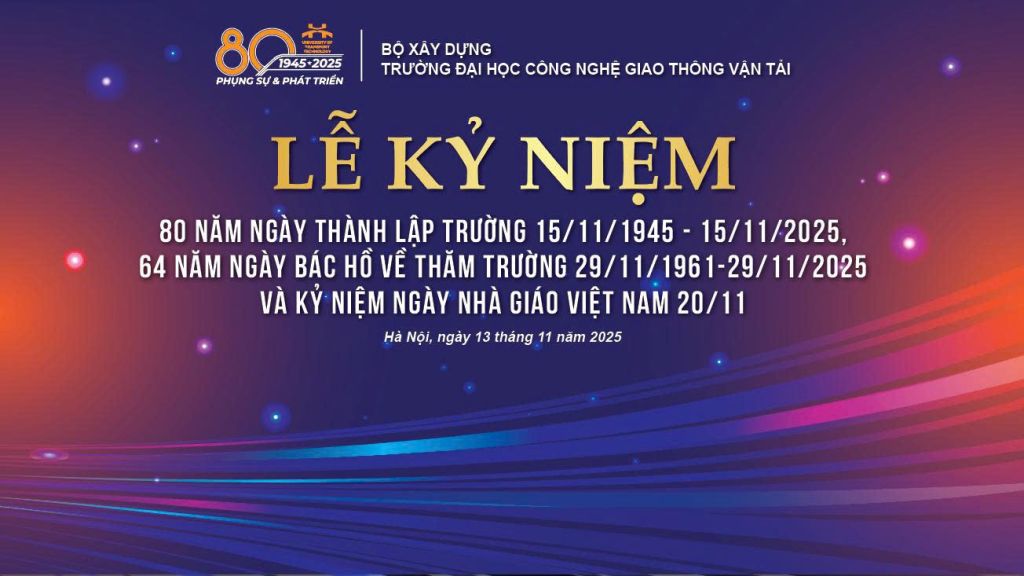 Chuỗi hoạt động kỷ niệm 80 năm thành lập Trường