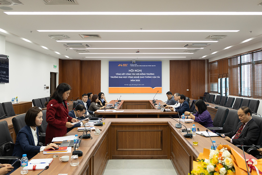 Conference on the Review of the University Council’s Activities of the University of Transport...