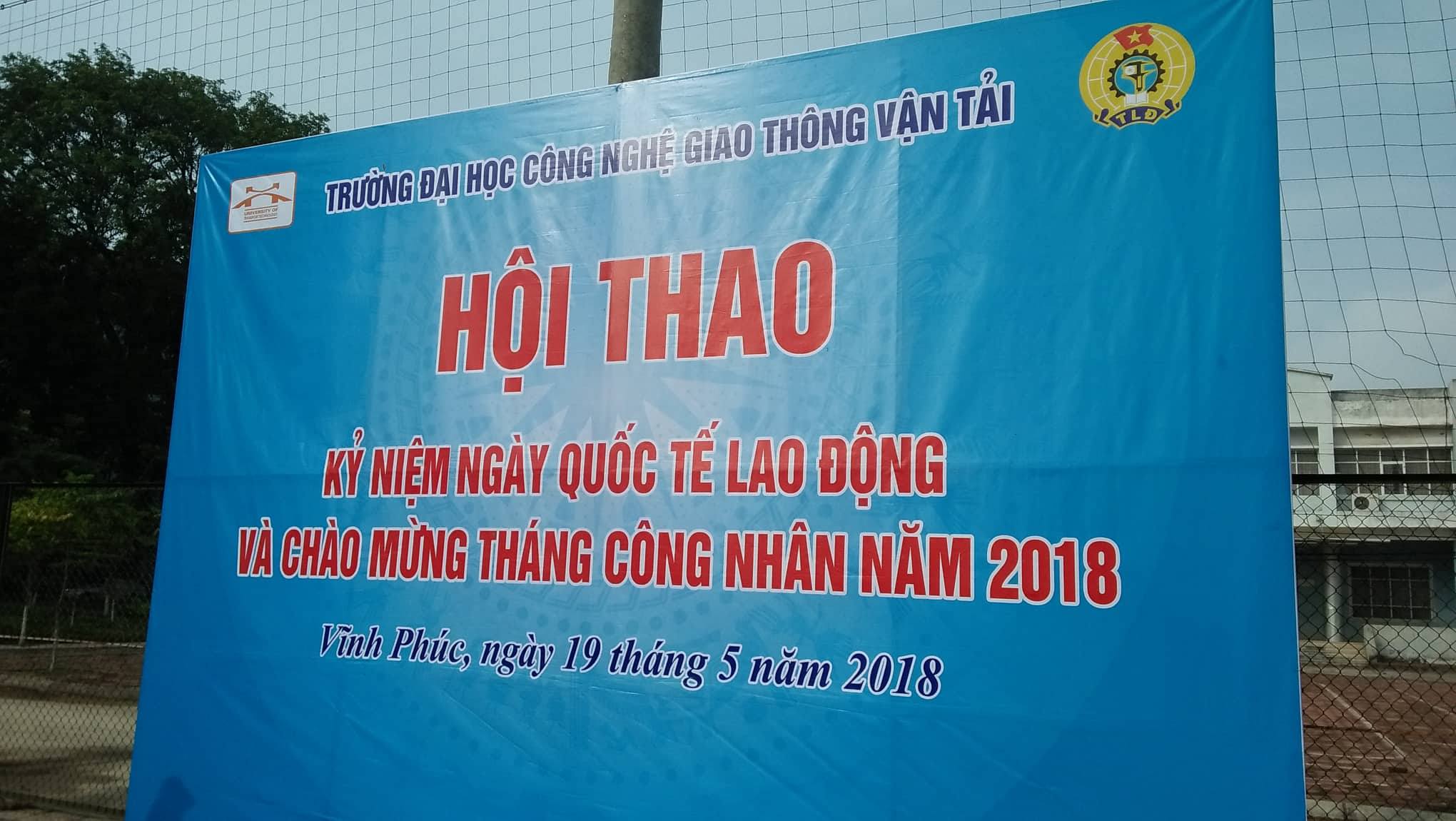 Công đoàn Khoa Lý luận chính trị tham gia Hội thao Kỷ niệm ngày Quốc tế lao động và Chào mừng...