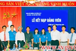 4 “Chiến sỹ áo xanh” được kết nạp Đảng tại mặt trận Mùa hè SVTN.