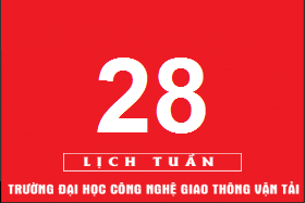 Lịch công tác tuần 28 năm 2018 (từ 09/7/2018 đến 15/7/2018)