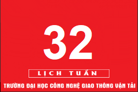 Lịch công tác tuần 32 năm 2018 (từ 06/8/2018 đến 12/8/2018)