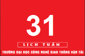 Lịch công tác tuần 31 năm 2018 (từ 30/7/2018 đến 05/8/2018)