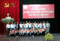 Sinh viên UTT đạt giải tại Hội thi Olympic Cơ học toàn quốc lần thứ 26 năm 2014