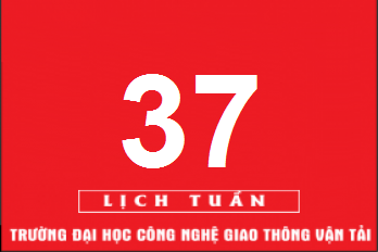 Lịch công tác tuần 37 năm 2019 (từ 09/9/2019 đến 15/9/2019)